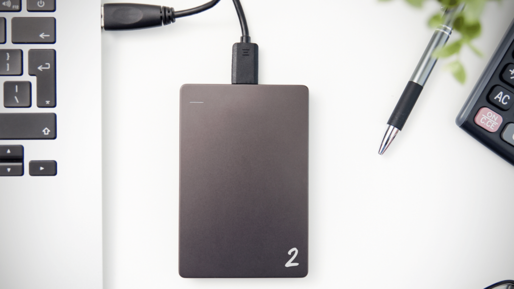 External hard drive backup